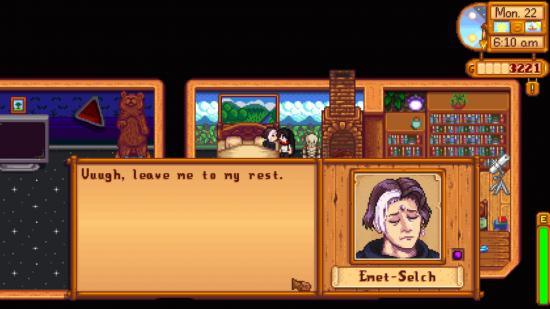 FFXIV's Emet-Selch wants to be left to his rest in this Stardew Valley mod