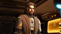 Jedi Knight Arn Peralun in the Star Wars: The Old Republic Legacy of the Sith expansion