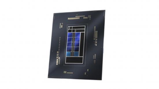 A render of Intel's 12th generation Alder Lake CPU