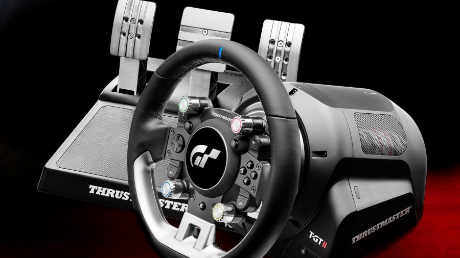 Thrustmaster Steering Wheel with peddles