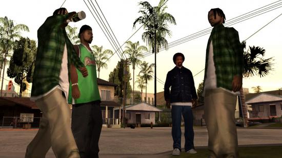 Grand Theft Auto: San Andreas in its original, non-remastered form