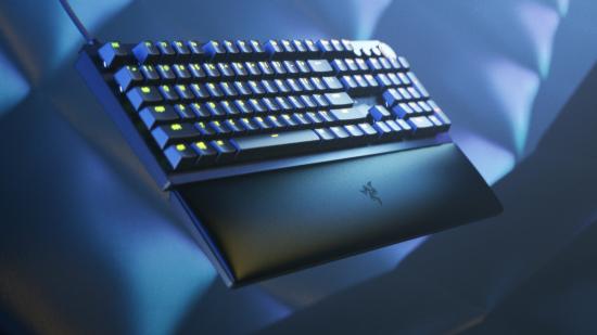 A side view of the Razer Huntsman V2 Keyboard