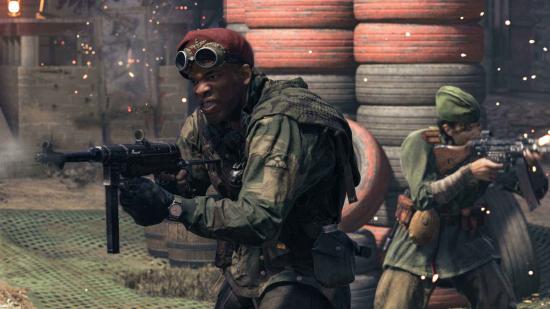 Call of Duty Vanguard image of two soldiers holding rifles on battlefield