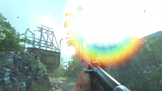 Lens flare in Call of Duty: Vanguard is pretty intense