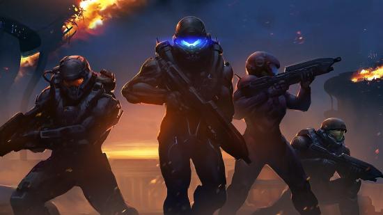 Spartans stand ready to fight in Halo 5