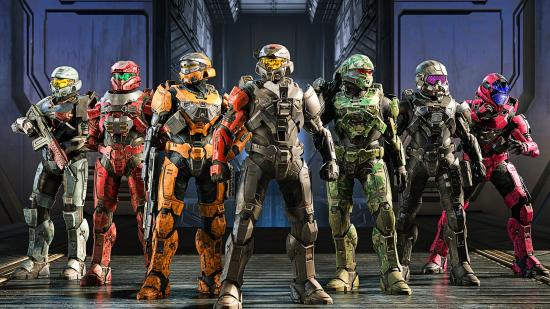 Halo Infinite players line up to play multiplayer