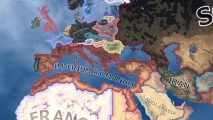 The formable Roman Empire nation in Hearts of Iron 4