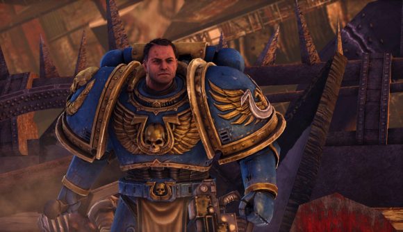 Ultramarine Captain Titus in Warhammer 40K: Space Marine