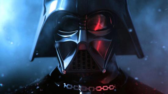 Darth Vader looms over the Quantic Dream studio