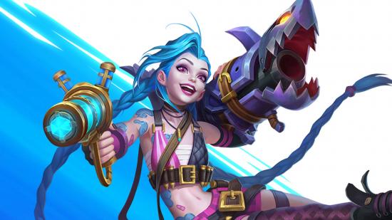 Jinx is coming to Fortnite in a League of Legends Arcane crossover, apparently