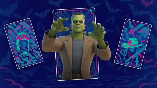 Frankenstein's Monster from Fortnite's Halloween event Fortnitemares