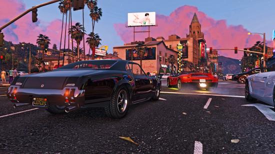 GTA Online players race through Los Santos