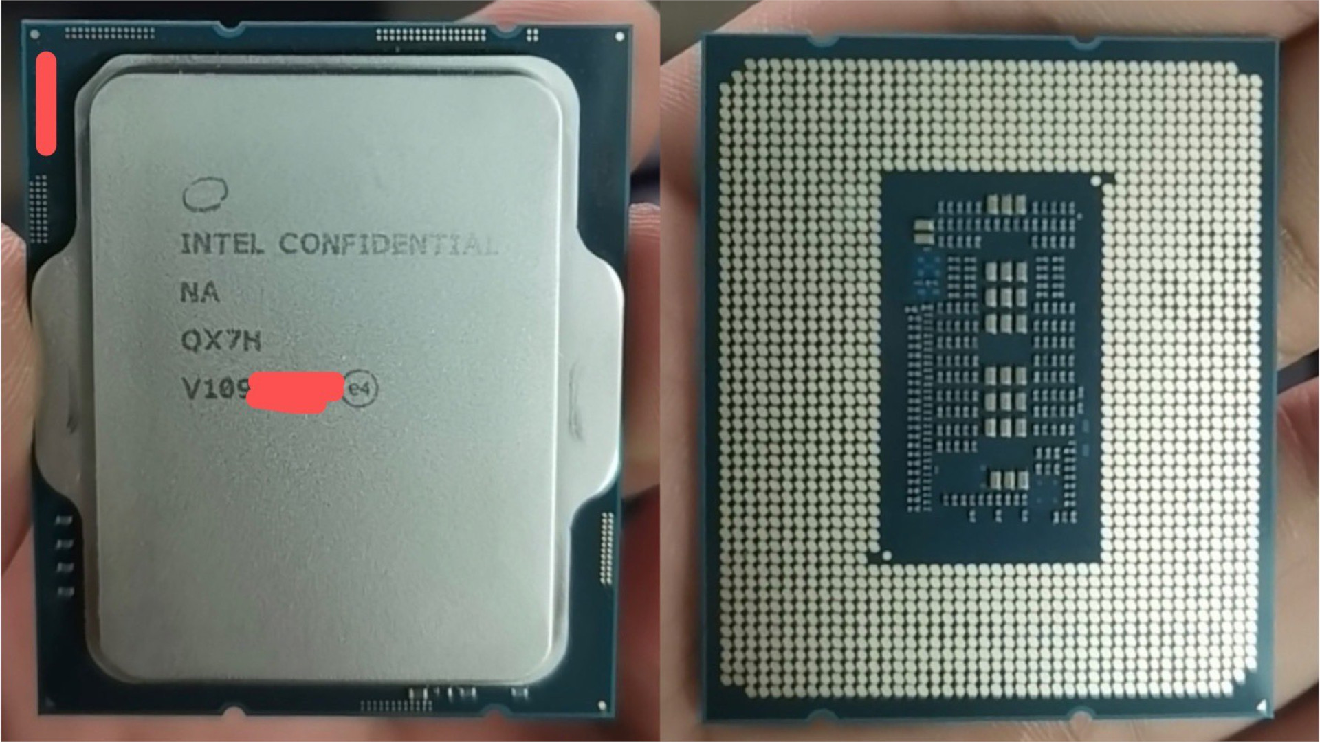 Intel Core i9-12900K ES2 engineering sample pictured up close, 16 cores up  to 4.5 GHz 