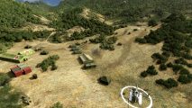 The set of M*A*S*H as seen in Microsoft Flight Simulator.