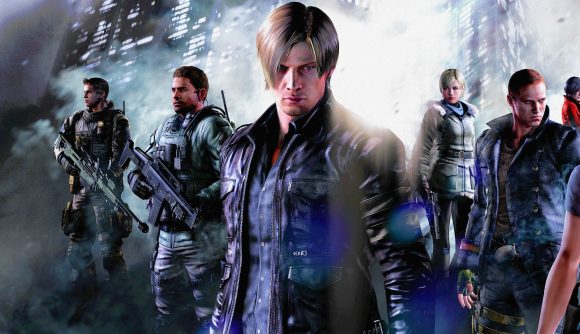 Leon and the crew of Resident Evil 6