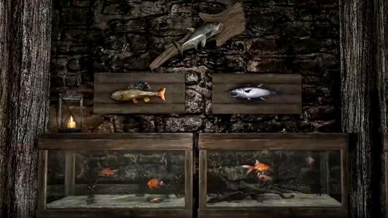 Aquariums and trophy fish in Skyrim