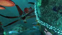 A leviathan appears in Subnautica