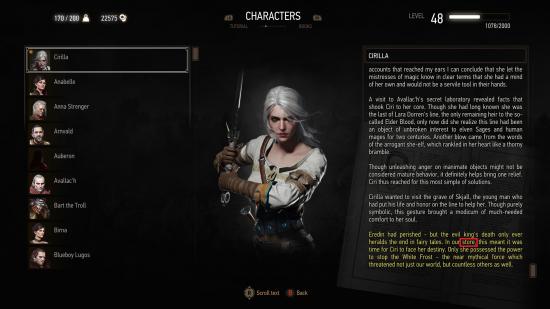 A tyop fixed in a new Witcher 3 mod