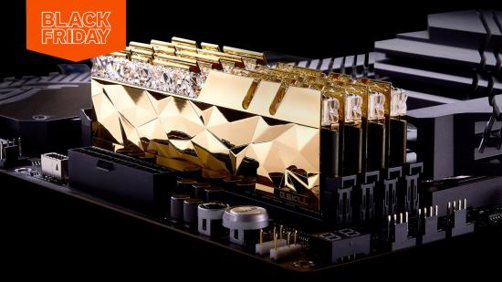 G.Skill's Trident Z RAM is all dressed up in gold for Black Friday