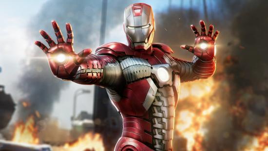Iron Man in the Avengers game