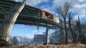 A collapsing bridge in our Fallout 4 review