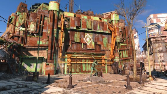 Diamond City in our Fallout 4 review