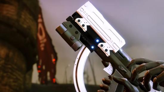 A Halo-style pistol in Destiny 2