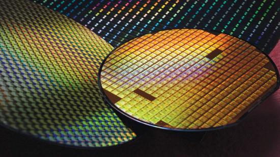 A pair of TSMC wafers