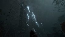 Electrical towers shimmer with lightning in STALKER 2