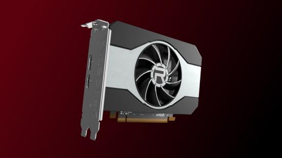 The AMD Radeon RX 6500 XT graphics card