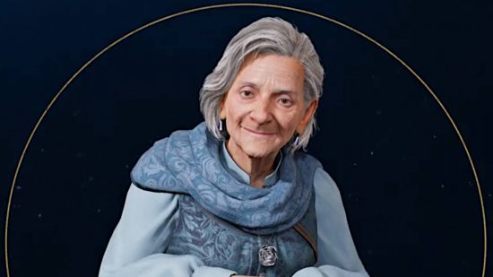 Personaggi legacy di Hogwarts - Una foto segnaletica del professor Hecat