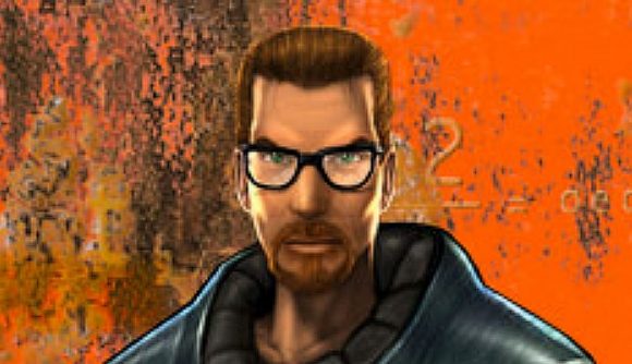 Best old games PC: Gordon Freeman from the box art of classic PC game, Half-Life