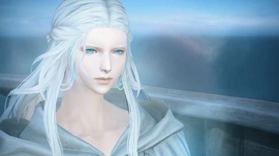 One of Final Fantasy XIV's most important characters - a woman with white hair, whose true identity is a central part of Endwalker