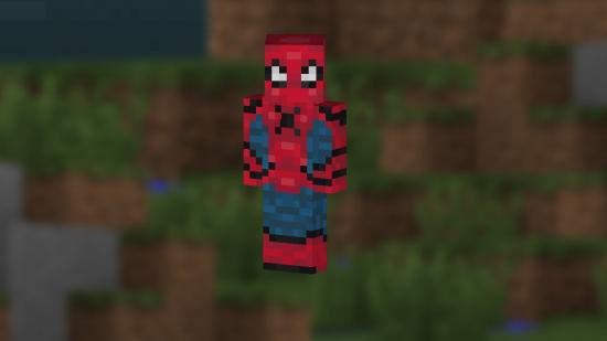 Minecraft Spider-Man skin character creator
