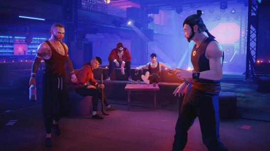 Sifu screenshot with gang surrounding protagonist