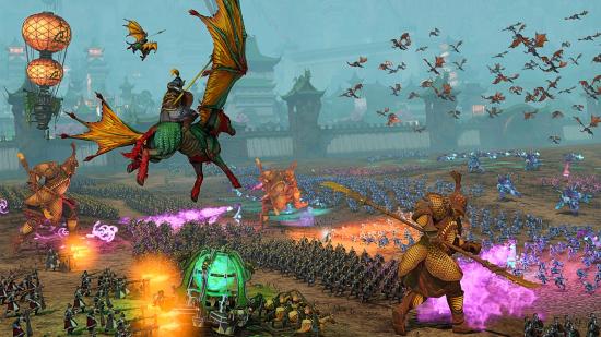 One of Total War: Warhammer 3's grandiose battles