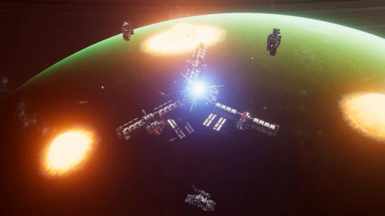 Falling Frontier ship builder shown off in new video