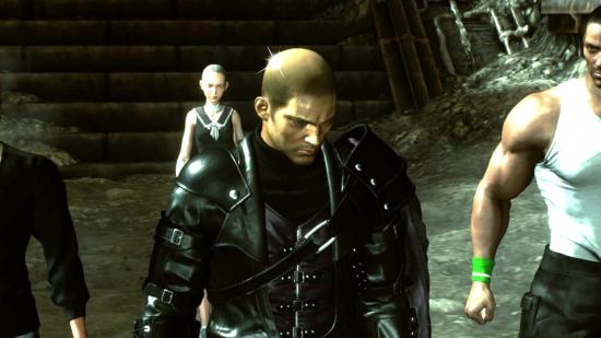 Stranger of Paradise mod: Final Fantasy Origin's Jack with shiny bald head