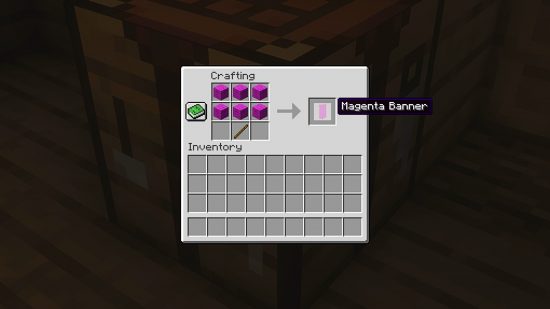 Hoe maak je een Minecraft-banner: Magenta Banner Crafting Recept
