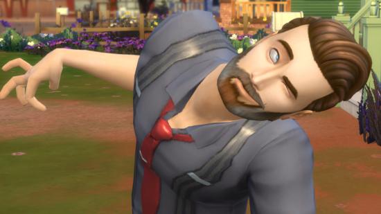 Sims 4 wedding fix: A sim lurches like a zombie
