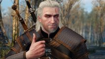 The Witcher 4 Steam: Geralt gives a thumbs-up