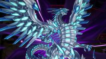 Yu-Gi-Oh Master Duel N and R Rarity Festival - a Blue-Eyes Chaos MAX Dragon card is played