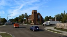 The city of Great Falls, Montana in American Truck Simulator