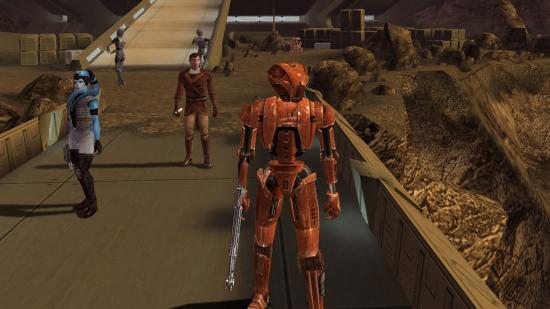 Aspyr acquires Beamdog: A screenshot from Star Wars: Knights of the Old Republic