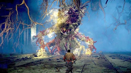 The Ulcerated Tree Spirit boss is hiding an Elden Ring secret and the key to Dark Souls 3 SnakeSoul
