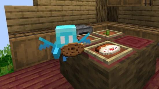 Minecraft snapshot 22w17a: An allay brings you a cookie