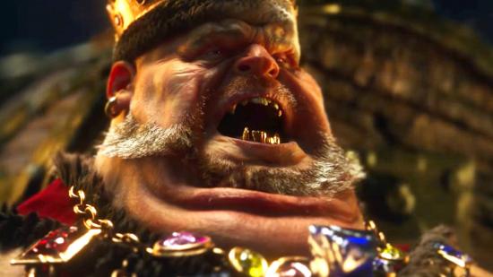 The Ogre Overtyrant Greasus laughs at the idea of Total War NFTs