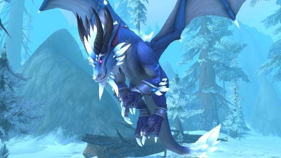 WoW Dragonflight story: An icy dragon