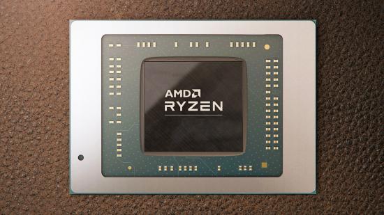 An AMD Ryzen mobile processor