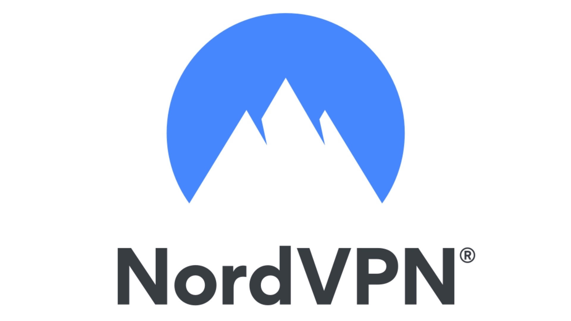 Fastest VPN: NordVPN. Its logo is shown on a white background.